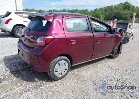 2024 Mitsubishi Mirage Es/Le from USA, damaged, VIN ML32AUHJ2RH017751